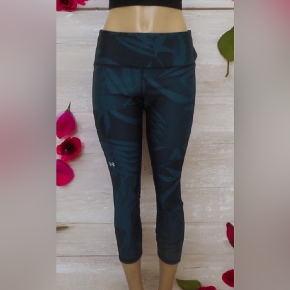 Women's HeatGear® Crop Deep Cyan/Breeze
Legging | Under Armour NWOT-Sz XL - Picture 2 of 16